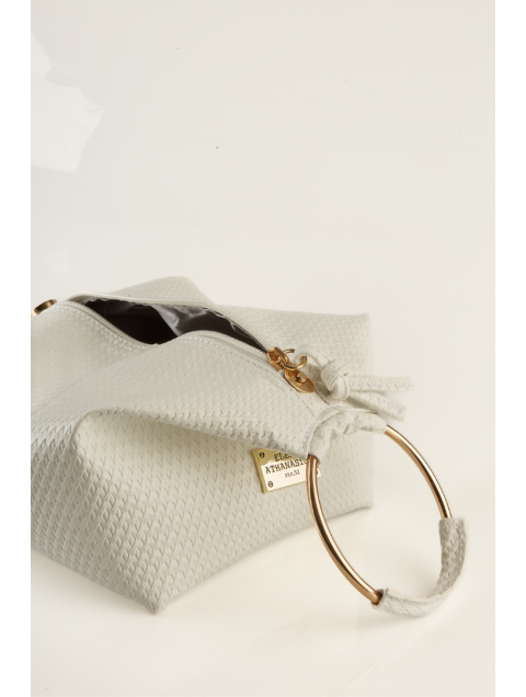 ELENA ATHANASIOU Bracelet Straw White 