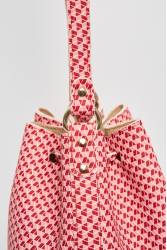 ELENA ATHANASIOU Cube Pouch Bag Pink Ροζ τσάντα ώμου