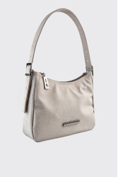 ELENA ATHANASIOU Disco Vintage Baguette Silver Ασημί Γυναικεία Τσάντα Χειρός