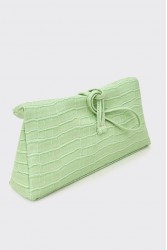 ELENA ATHANASIOU Downtown Lunchbag Croco Mint Κροκό Μέντα Τσαντάκι