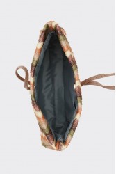 ELENA ATHANASIOU Downtown Lunchbag Υφαντό Καφέ Τσαντάκι