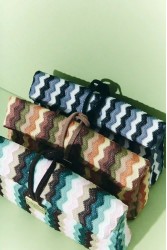 ELENA ATHANASIOU Downtown Lunchbag Υφαντό Πράσινο Τσαντάκι