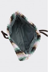 ELENA ATHANASIOU Downtown Lunchbag Υφαντό Πράσινο Τσαντάκι