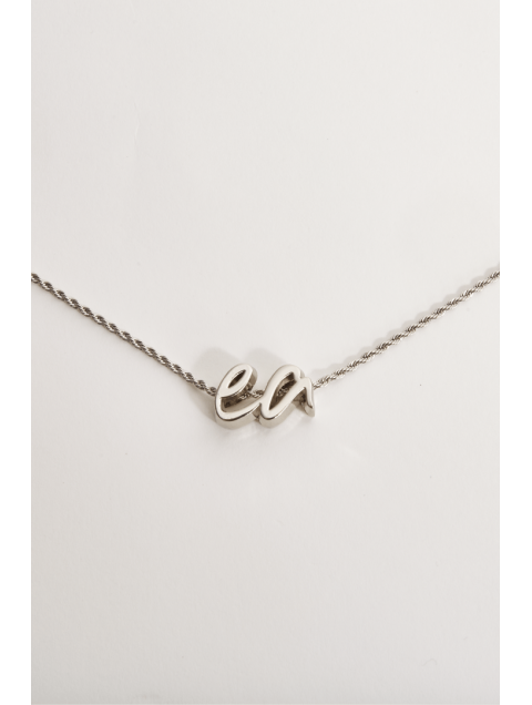 ELENA ATHANASIOU IT’S IN THE NAME Chain Necklace Nickel Ασημί Κολιέ από ανοξείδωτο ατσάλι ELENA ATHANASIOU IT’S IN THE NAME Chain Necklace Nickel Ασημί Κολιέ από ανοξείδωτο ατσάλι