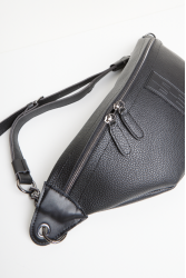 ELENA ATHANASIOU In The Name Body Bag Black Μαύρη τσάντα σώματος