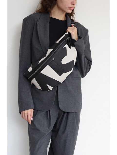 ELENA ATHANASIOU In The Name Body Bag EA Logo