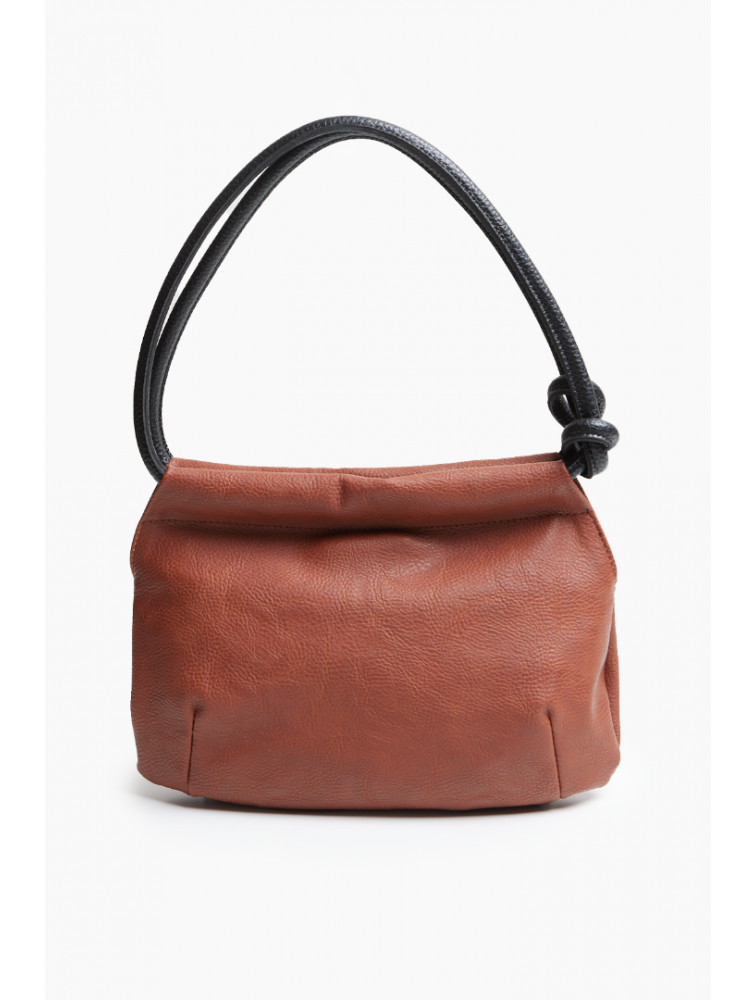 ELENA ATHANASIOU In The Name Shoulderbag Small Brown Καφέ τσάντα ώμου