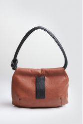 ELENA ATHANASIOU In The Name Shoulderbag Small Brown Καφέ τσάντα ώμου