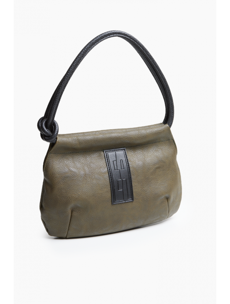 ELENA ATHANASIOU In The Name Shoulderbag Small Khaki Χακί τσάντα ώμου