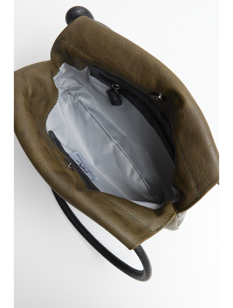 ELENA ATHANASIOU In The Name Shoulderbag Small Khaki Χακί τσάντα ώμου
