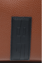 ELENA ATHANASIOU In the name pouch bag Tabac Ταμπά Τσάντα Πλάτης