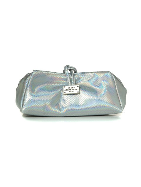 ELENA ATHANASIOU Large Glitter Silver 