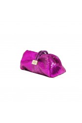 ELENA ATHANASIOU Large Sequin Fuchsia