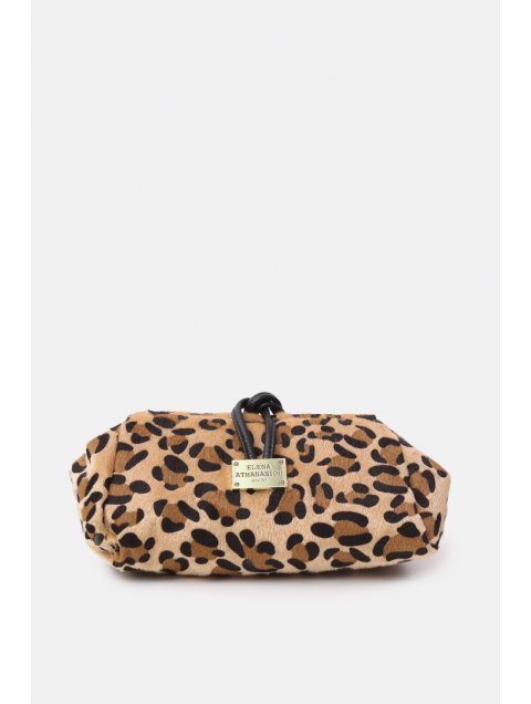 ELENA ATHANASIOU Lunchbag Animal Print Natural 
