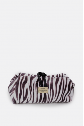 ELENA ATHANASIOU Lunchbag Animal Print Zebra White Γυναικεία τσάντα χειρός σε λευκό πριντ ζεβρας