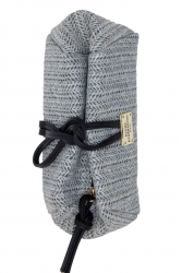 ELENA ATHANASIOU Lunchbag Vegan Straw Grey Γκρι Ψάθινο Τσαντάκι Χειρός