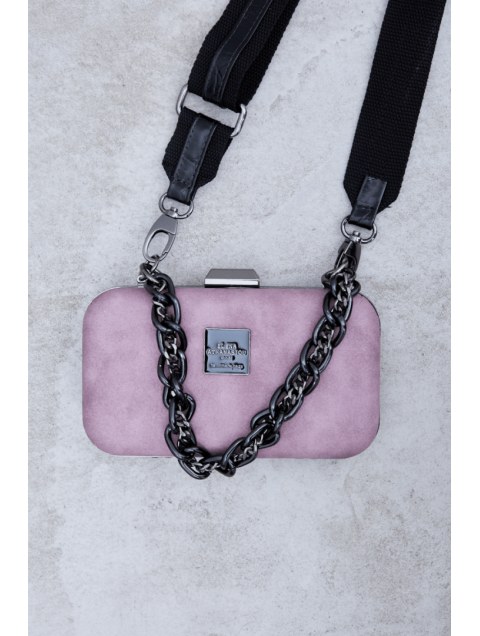 ELENA ATHANASIOU Retro Chain Box Λιλά ELENA ATHANASIOU Retro Chain Box Λιλά