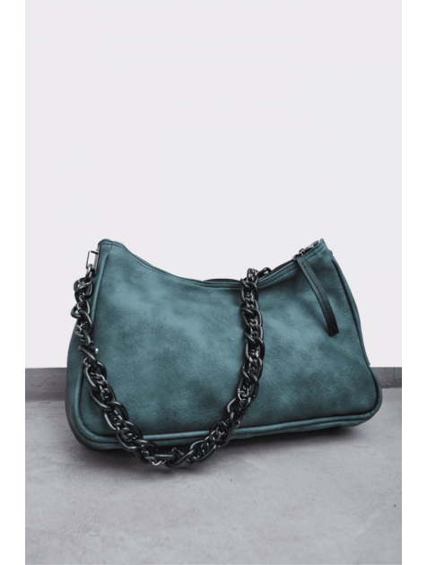 ELENA ATHANASIOU Retro Chain Vintage Baguette Μιντ
