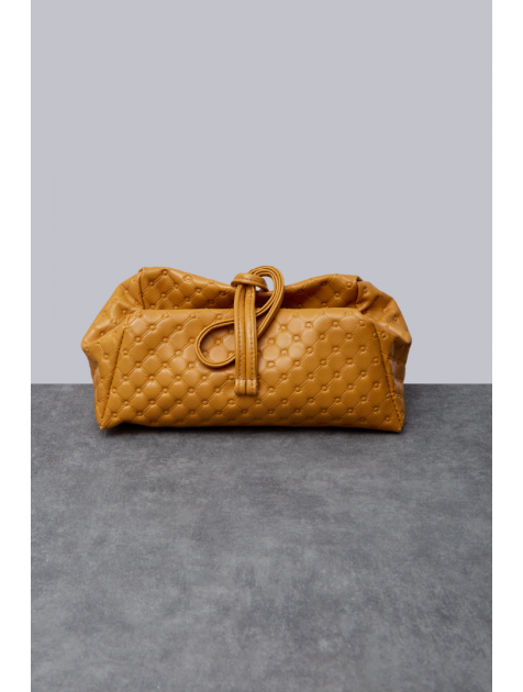 ELENA ATHANASIOU Retro Lunchbag Yellow Μουσταρδί τσάντα χειρός