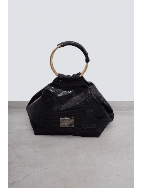 ELENA ATHANASIOU Rock Glam Bracelet Black Μαύρο τσαντάκι ELENA ATHANASIOU Rock Glam Bracelet Black Μαύρο τσαντάκι