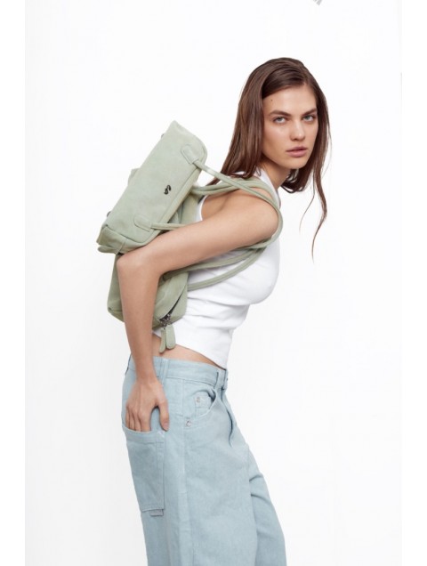 ELENA ATHANASIOU Silhouette Bag Small Mint 