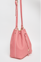 ELENA ATHANASIOU Cube Pouch Bag Pink Ροζ τσάντα ώμου