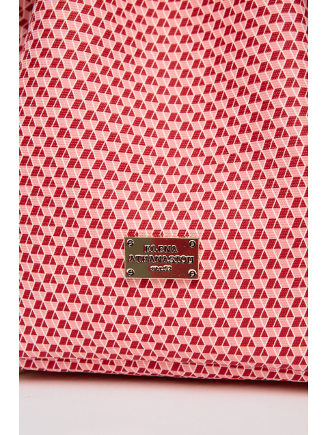 ELENA ATHANASIOU Cube Pouch Bag Pink Ροζ τσάντα ώμου ELENA ATHANASIOU Cube Pouch Bag Pink Ροζ τσάντα ώμου