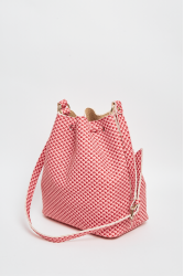 ELENA ATHANASIOU Cube Pouch Bag Pink Ροζ τσάντα ώμου