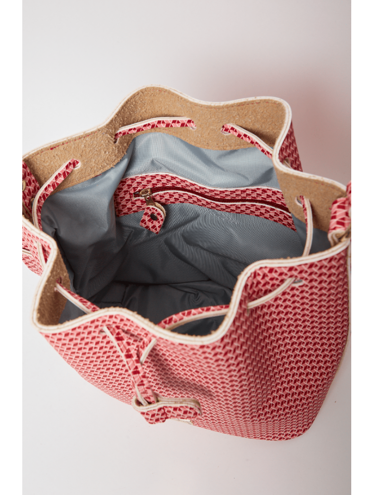ELENA ATHANASIOU Cube Pouch Bag Pink Ροζ τσάντα ώμου