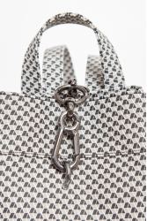 ELENA ATHANASIOU Cube Black N’ Metal Black Μαύρο backpack
