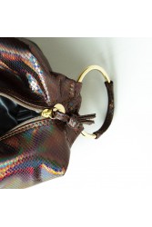 ELENA ATHANASIOU Bracelet Glitter Purple Μωβ Γυναικείο Τσαντάκι Χειρός