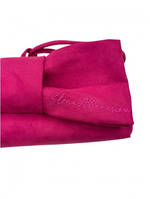 ELENA ATHANASIOU Bon Bon Lunchbag Fuchsia Φούξια γυναικείο τσαντάκι χειρός