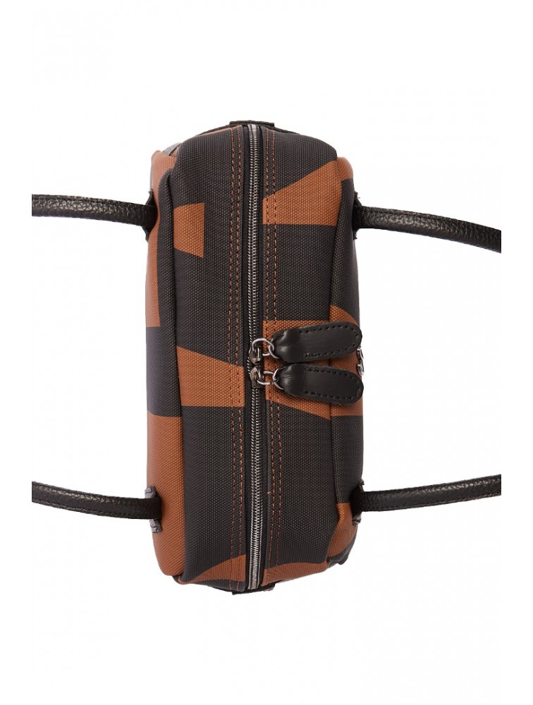 ELENA ATHANASIOU Vegan Silhouette Bag Small EA Logo Brown Καφέ Τσάντα με Λογότυπο