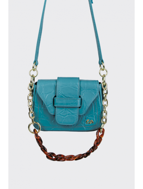 ELENA ATHANASIOU Bella mini tranquil blue bag ELENA ATHANASIOU Bella mini tranquil blue bag