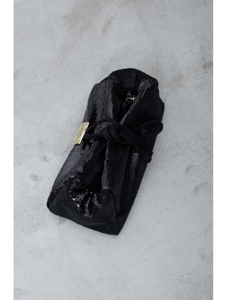ELENA ATHANASIOU Rock Glam Lunchbag Black Μαύρο τσαντάκι