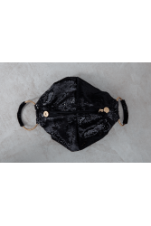 ELENA ATHANASIOU Rock Glam Bracelet Black Μαύρο τσαντάκι