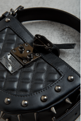 ELENA ATHANASIOU Rebel Moon Mini Bag Black Μαύρη γυναικεία τσάντα χειρός
