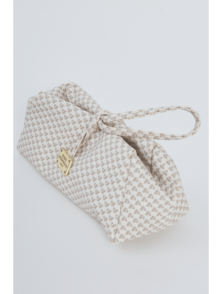 ELENA ATHANASIOU Cube Lunchbag White Λευκή τσάντα χειρός