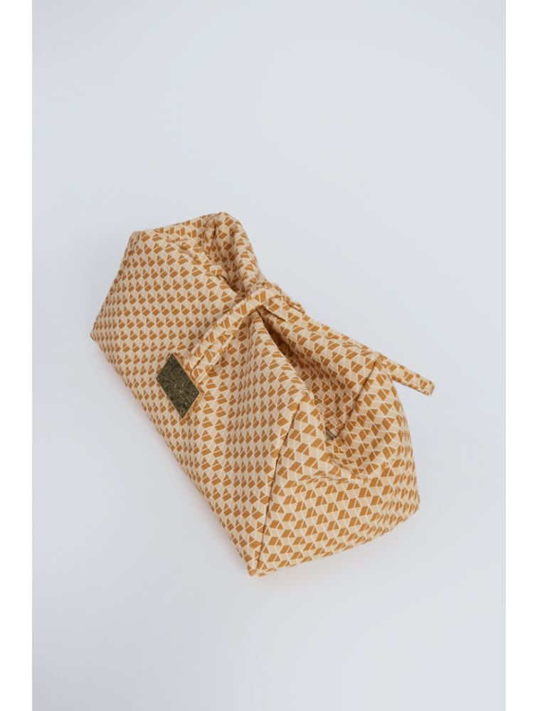 ELENA ATHANASIOU Cube Lunchbag Yellow Κίτρινη τσάντα χειρός