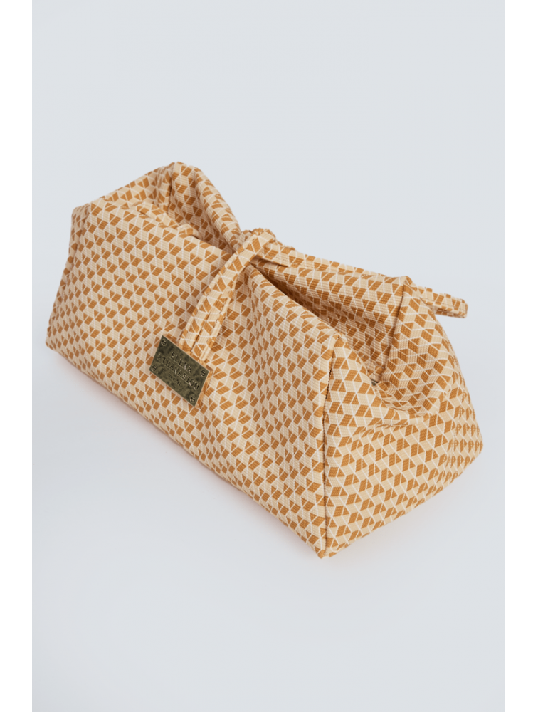 ELENA ATHANASIOU Cube Lunchbag Yellow Κίτρινη τσάντα χειρός