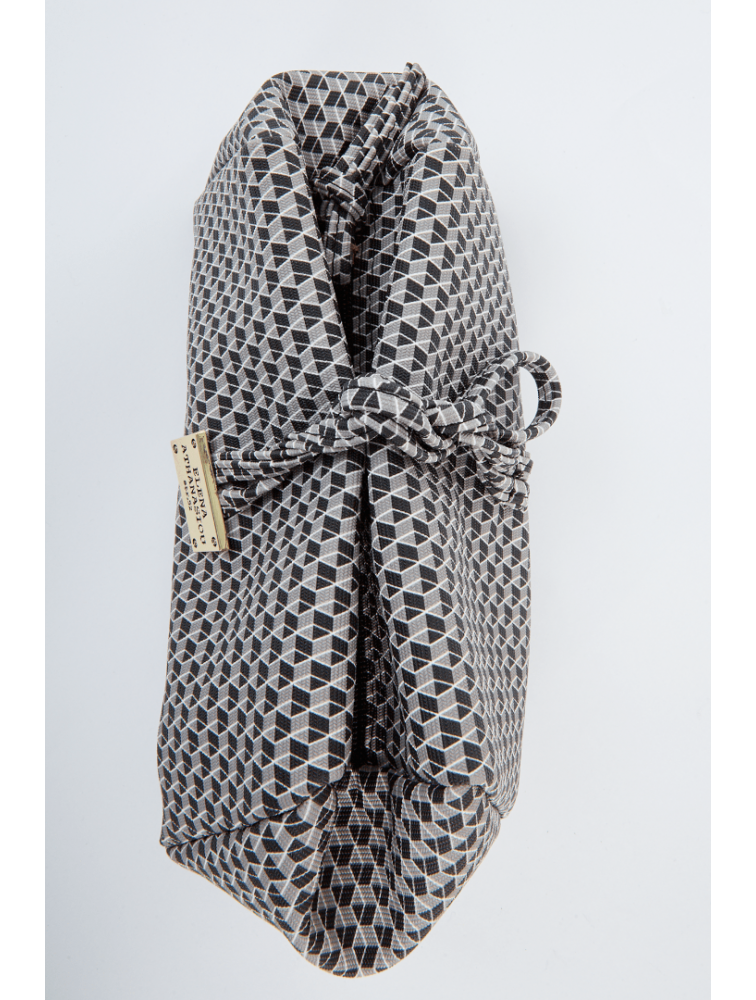 ELENA ATHANASIOU Cube Lunchbag Black Μαύρη τσάντα χειρός