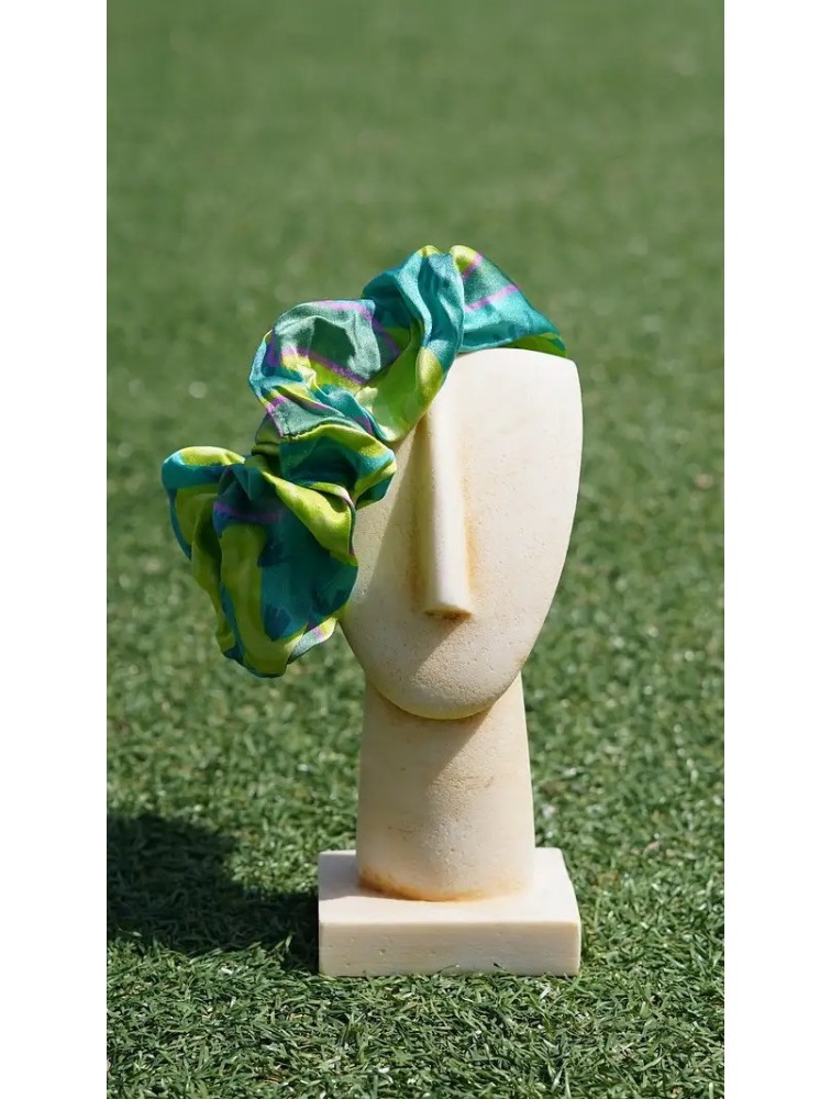 EMMANUELLE SILK Aqua fun scrunchy