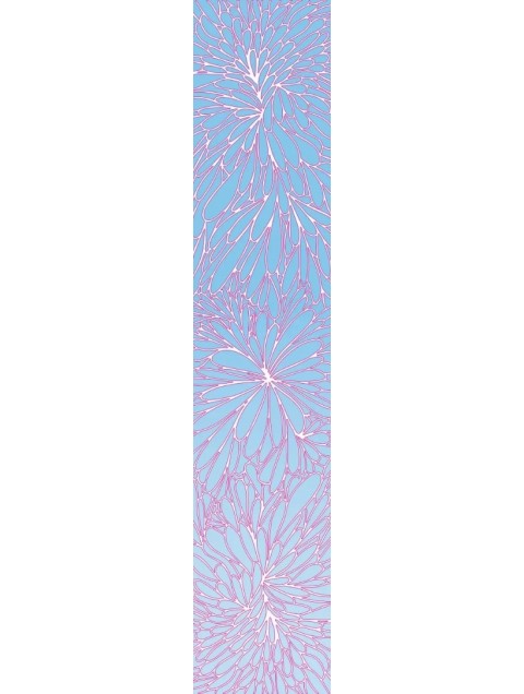 EMMANUELLE SILK Baby Blue Scarf