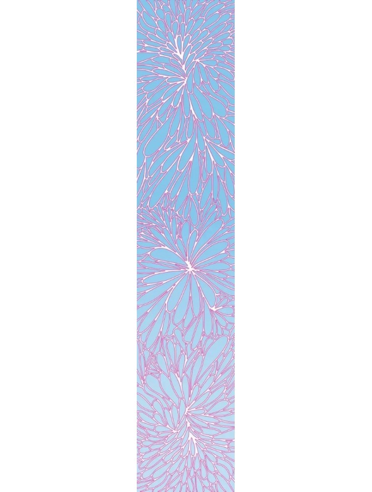 EMMANUELLE SILK Baby Blue Μπλε Μαντήλα