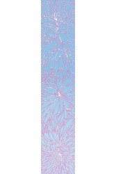 EMMANUELLE SILK Baby blue scrunchy