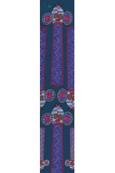 EMMANUELLE SILK Bamileke Scrunchy