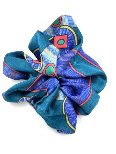 EMMANUELLE SILK Bamileke Scrunchy