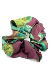 EMMANUELLE SILK Ficus Lyrata Scrunchy