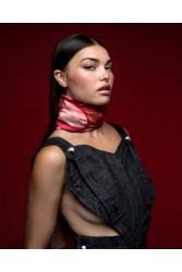 EMMANUELLE SILK Hansel & Gretel Κόκκινη Μαντήλα