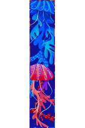EMMANUELLE SILK Jellyfish Scrunchy